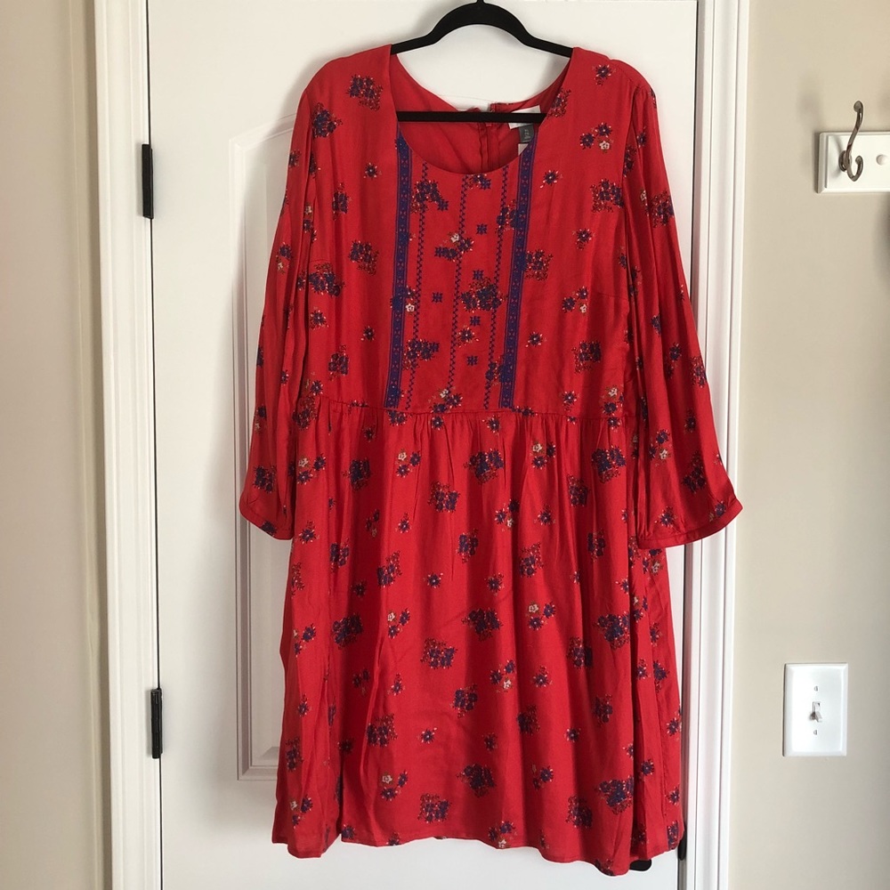 Short Burnt Orange Dress